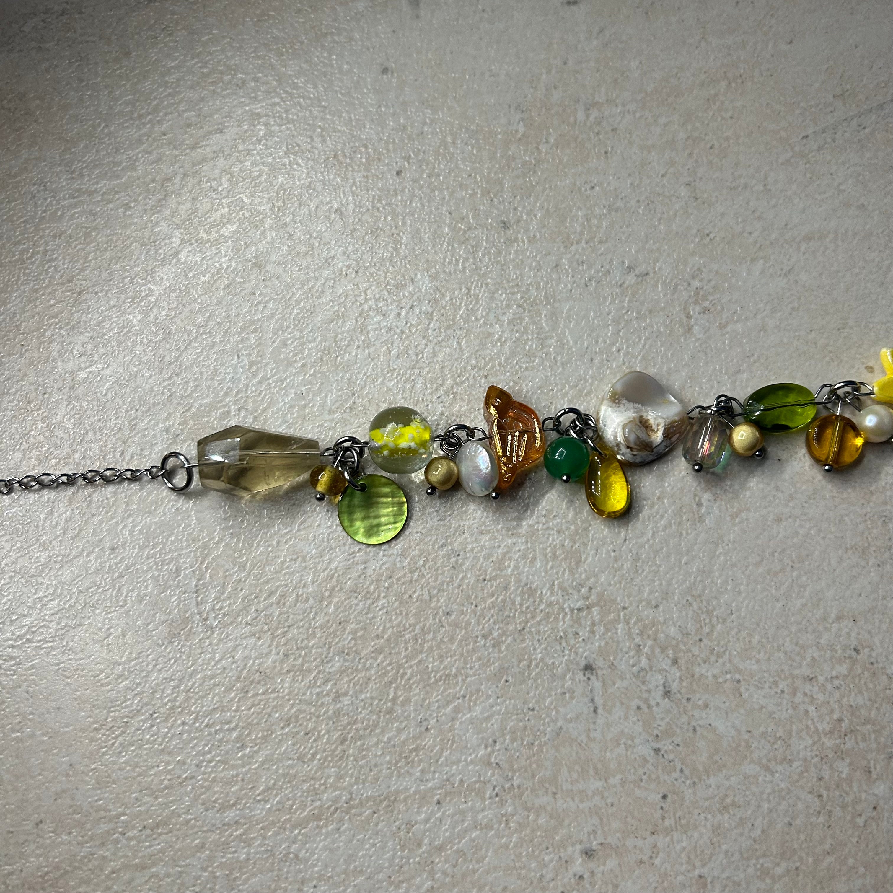 spring cluster bracelet