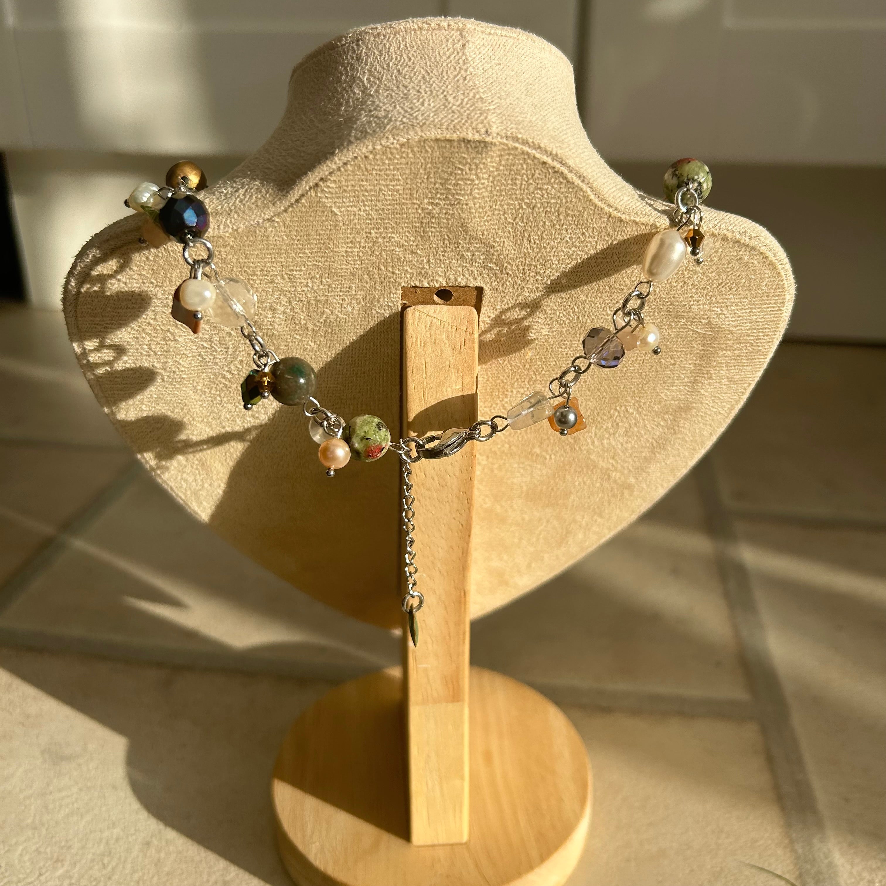 tree of life cluster necklace