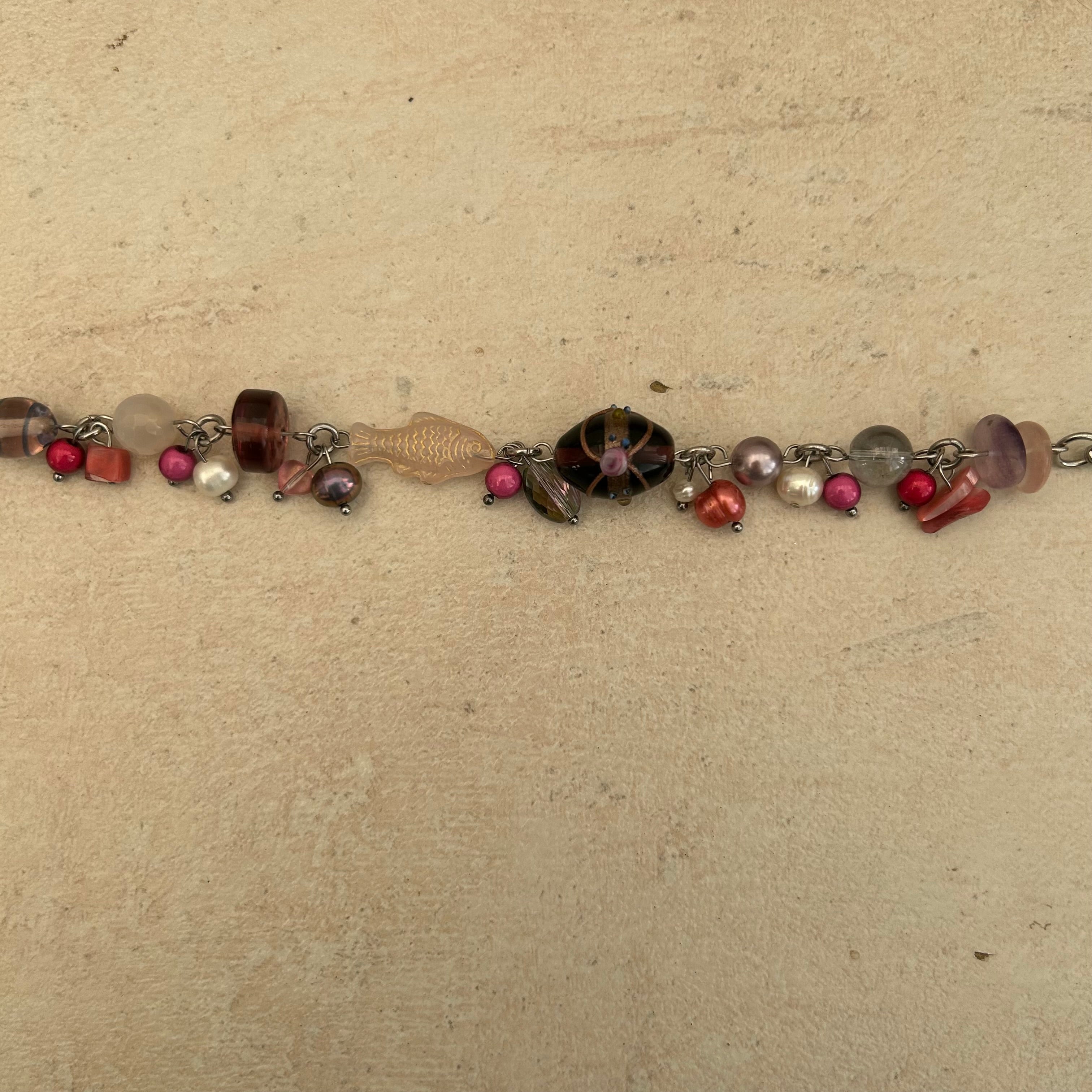 pink salmon bracelet 1