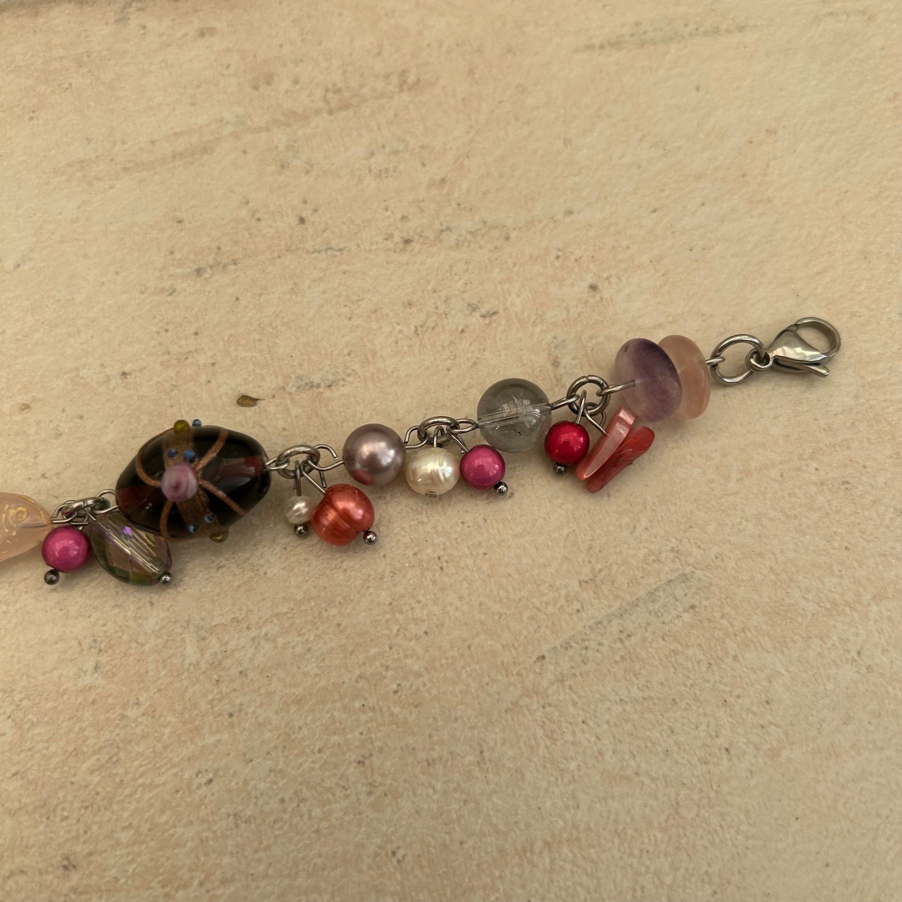 pink salmon bracelet 1