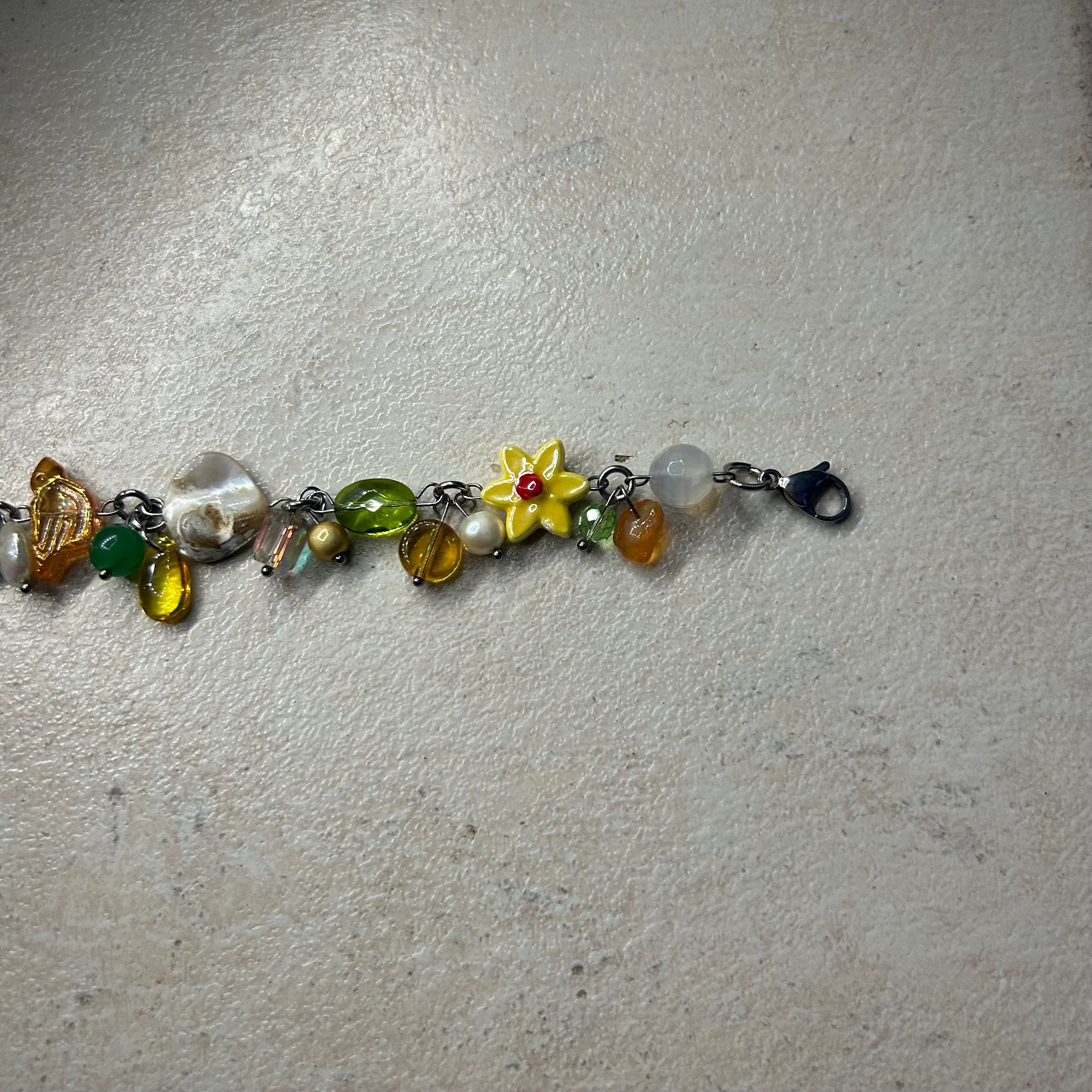 spring cluster bracelet