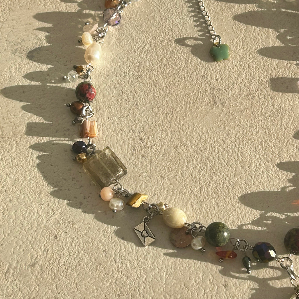 tree of life cluster necklace