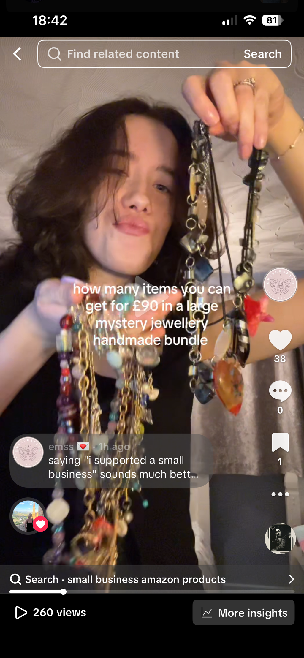 large handmade mystery jewellery bundle