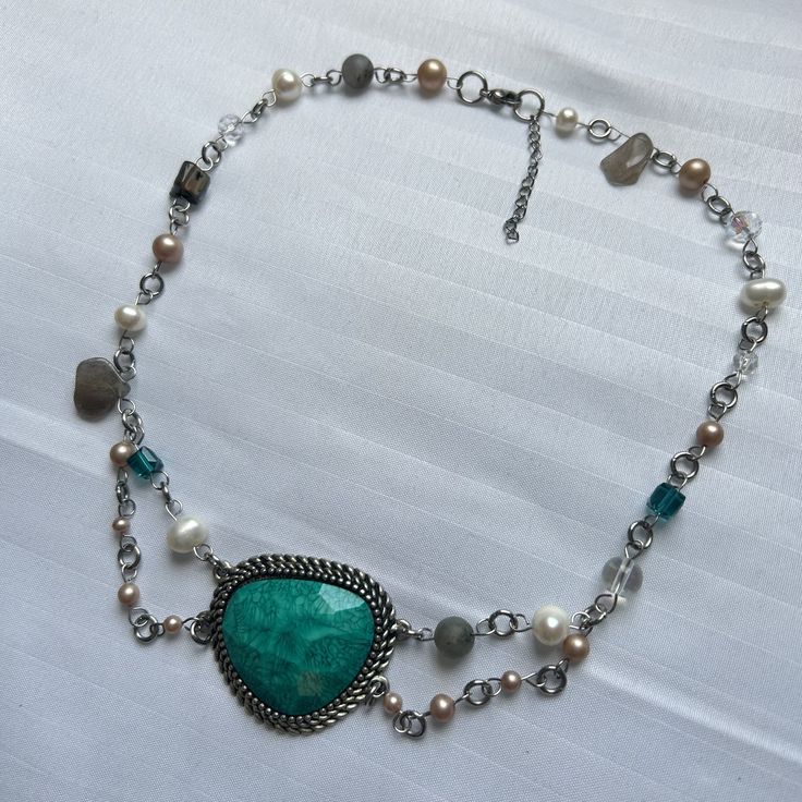 Bridgerton inspired style pendant necklace